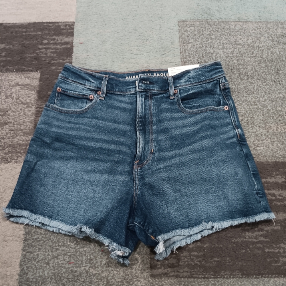 American Eagle Outfitters Dark Blue Jean Shorts